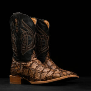 AUTHENTIC Brown Pirarucu – Arena Square Toe