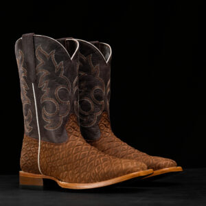 Matte Cognac Nobuck Anteater – Heritage Square Toe