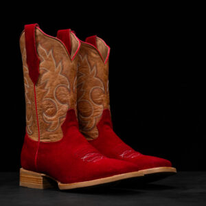 Red Roughout – Ranch Square Toe