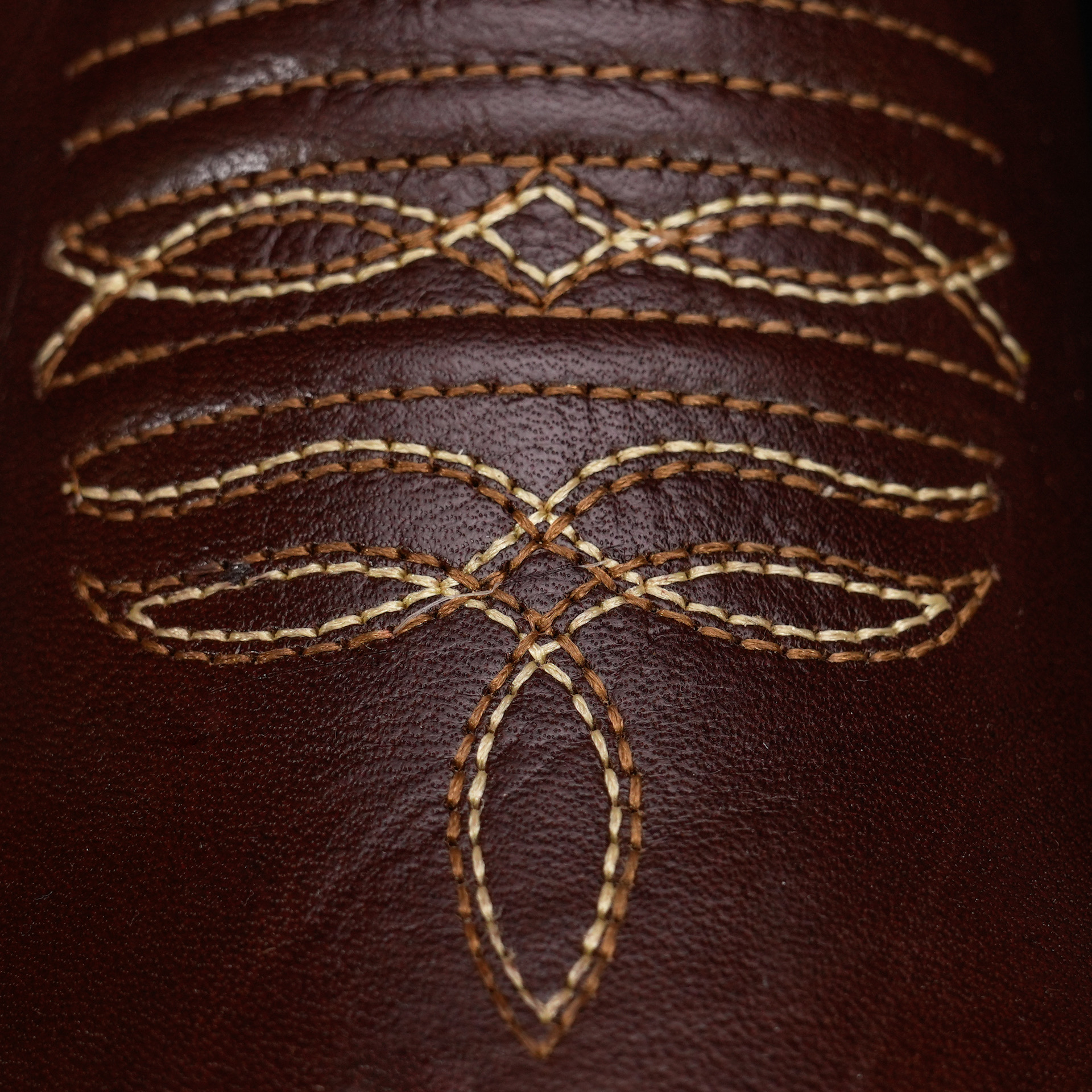 Brown Cowhide – Ranch Square Toe - Image 4