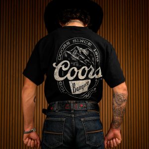 Black Coors Graphic Short Sleeve T-Shirt